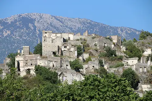 fethiye kayaköy ancient city image dataset (29)