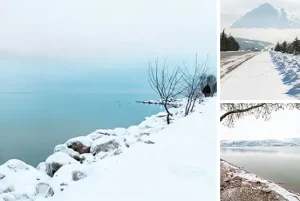 lakeshore snow and ice gneral pattern