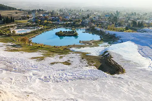 pamukkale travertine texure image collection (162)